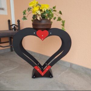 Dekoherz "HeartBeat" GrandeDame 10 Herz aus Stahl HeartBeat Diva