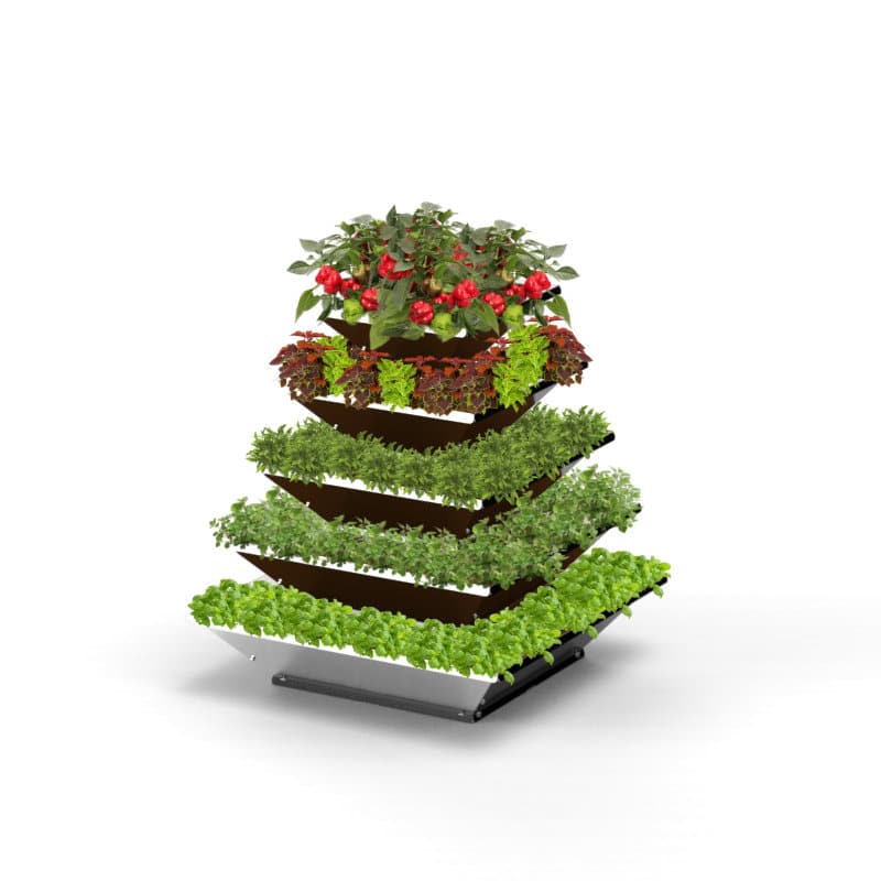 Effizientes Gärtnern im begrenzten Raum mit innovativen Hochbeeten von AvantGarden 17 Hochbeet HighBeet Rock Gemuese 1