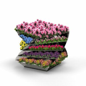 Hochbeet "HighBeet Twist Fine" 5 Ebenen