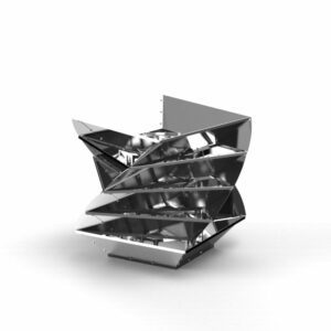 Hochbeet "HighBeet Twist" 5 Ebenen 4 VKFHTM00021 Twist 5 Ebenen