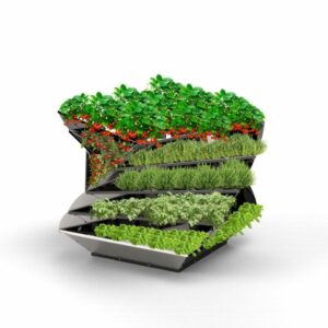 Hochbeet "HighBeet Twist" 5 Ebenen 3 VKFHTM00021 Twist 5 Ebenen Gewuerze