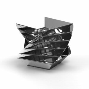 Hochbeet "HighBeet Twist X-tra" 6 Ebenen 4 VKFHTM00051 Twist toll 6 X tra