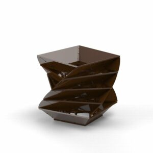 Hochbeet "HighBeet Twist Fine" 5 Ebenen 7 VKFHTM00064 Twist Toll 5 Ebenen Edelrost