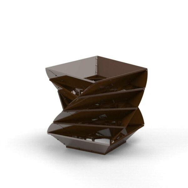 VKFHTM00064 Twist Toll 5 Ebenen Edelrost